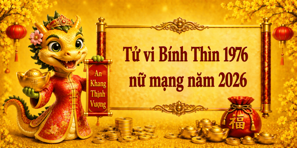 Tử vi Bính Thìn 1976 nữ mạng năm 2026