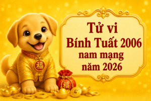Tử vi Bính Tuất 2006 nam mạng năm 2026