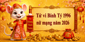 Tử vi Bính Tý 1996 nữ mạng năm 2026