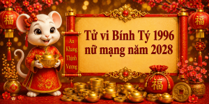 Tử vi Bính Tý 1996 nữ mạng năm 2028