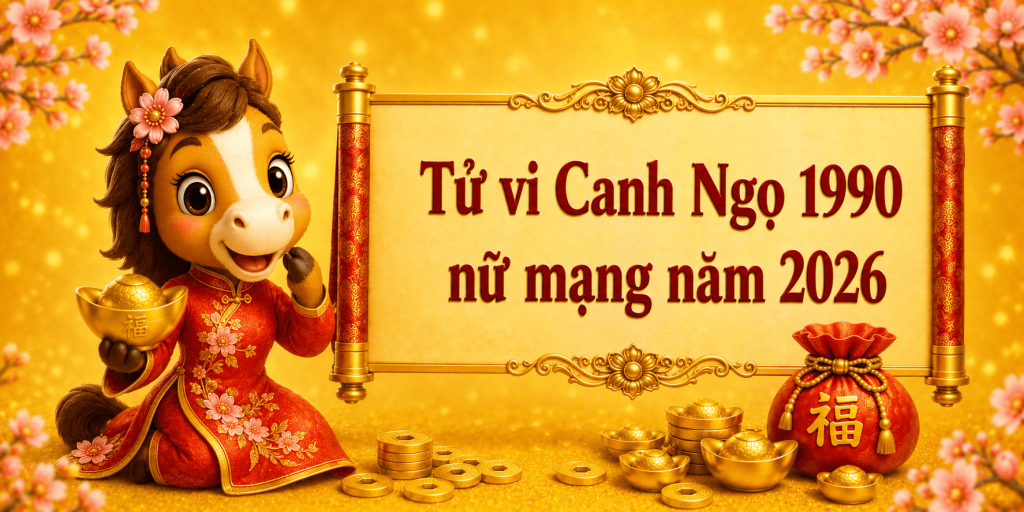 Tử vi Canh Ngọ 1990 nữ mạng năm 2026 1 Tử vi Canh Ngọ 1990 nữ mạng năm 2026
