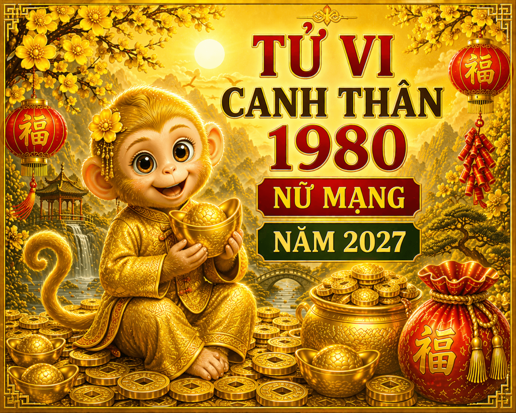 Tử vi Canh Thân 1980 nữ mạng năm 2027 1 Tử vi Canh Thân 1980 nữ mạng năm 2027