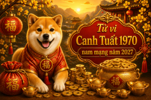 Tử vi Canh Tuất 1970 nam mạng năm 2027