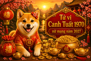 Tử vi Canh Tuất 1970 nữ mạng năm 2027
