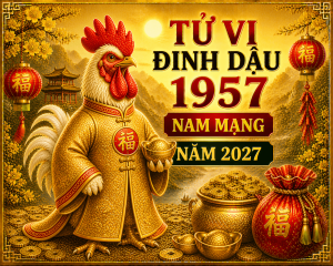 Tử vi Đinh Dậu 1957 nữ mạng năm 2027