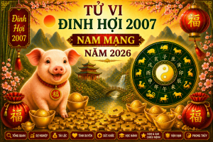 Tử vi Đinh Hợi 2007 nam mạng năm 2026
