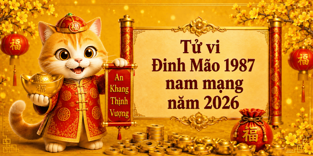Tử vi Đinh Mão 1987 nam mạng năm 2026