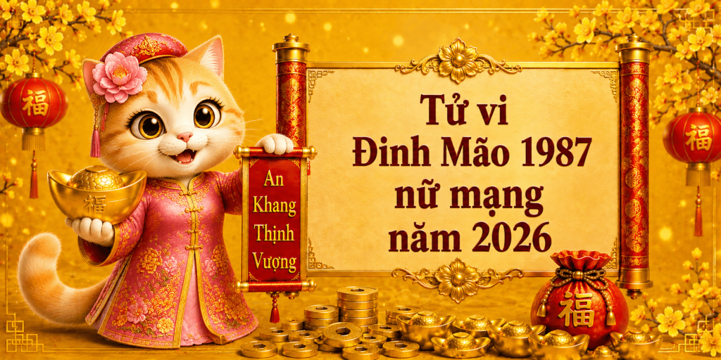 Tử vi Đinh Mão 1987 nữ mạng năm 2026