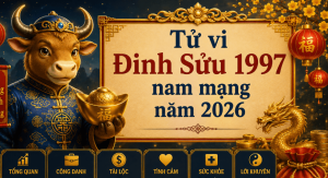 Tử vi Đinh Sửu 1997 nam mạng năm 2026