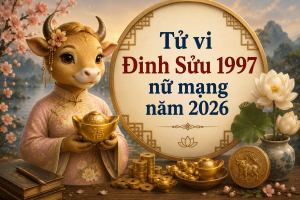 Tử vi Đinh Sửu 1997 nữ mạng năm 2026