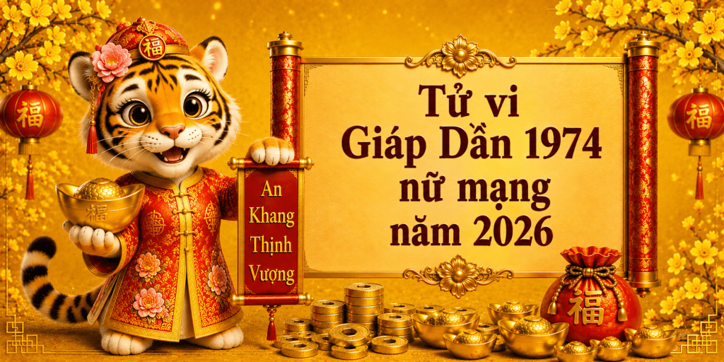 Tử vi Giáp Dần 1974 nữ mạng năm 2026 1 Tử vi Giáp Dần 1974 nữ mạng năm 2026