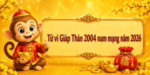 Tử vi Giáp Thân 2004 nam mạng năm 2026