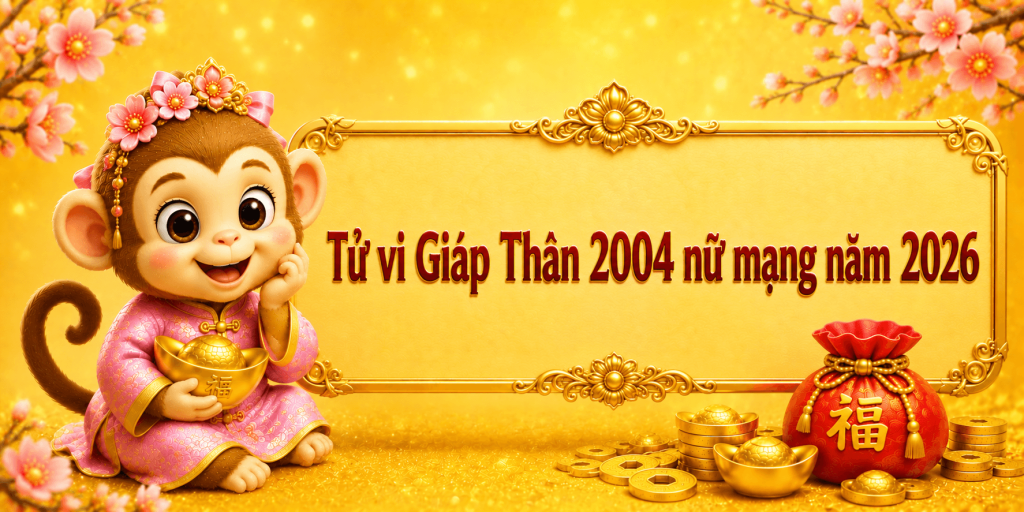 Tử vi Giáp Thân 2004 nữ mạng năm 2026