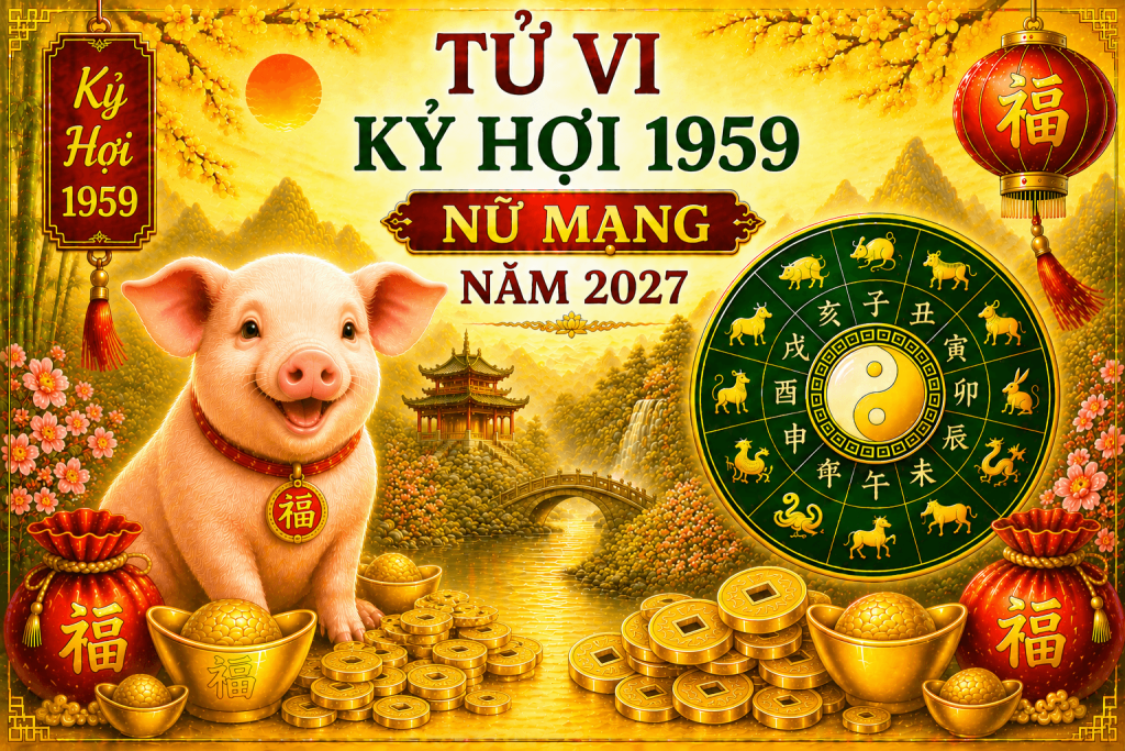 Tử vi Kỷ Hợi 1959 nữ mạng năm 2027
