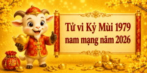 Tử vi Kỷ Mùi 1979 nam mạng năm 2026