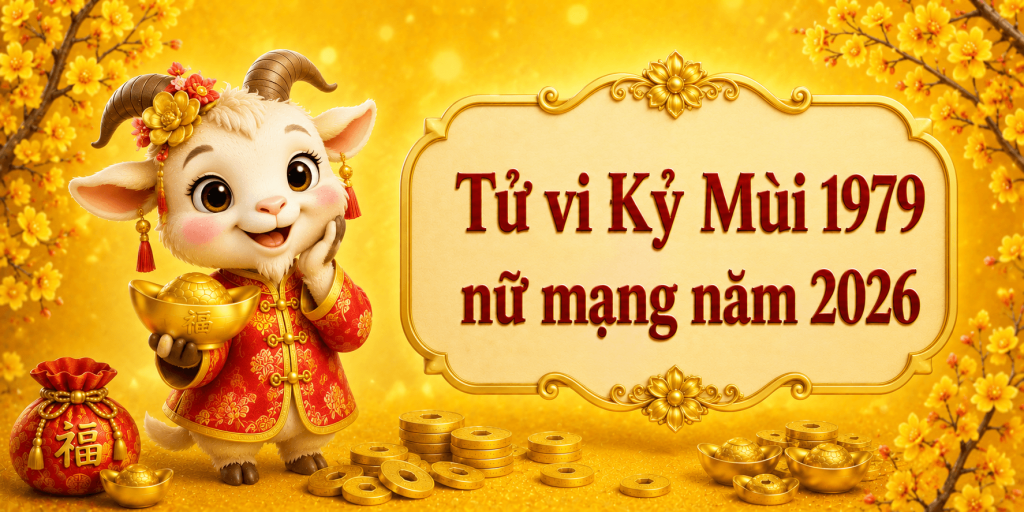 Tử vi Kỷ Mùi 1979 nữ mạng năm 2026