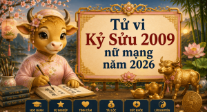 Tử vi Kỷ Sửu 2009 nữ mạng năm 2026