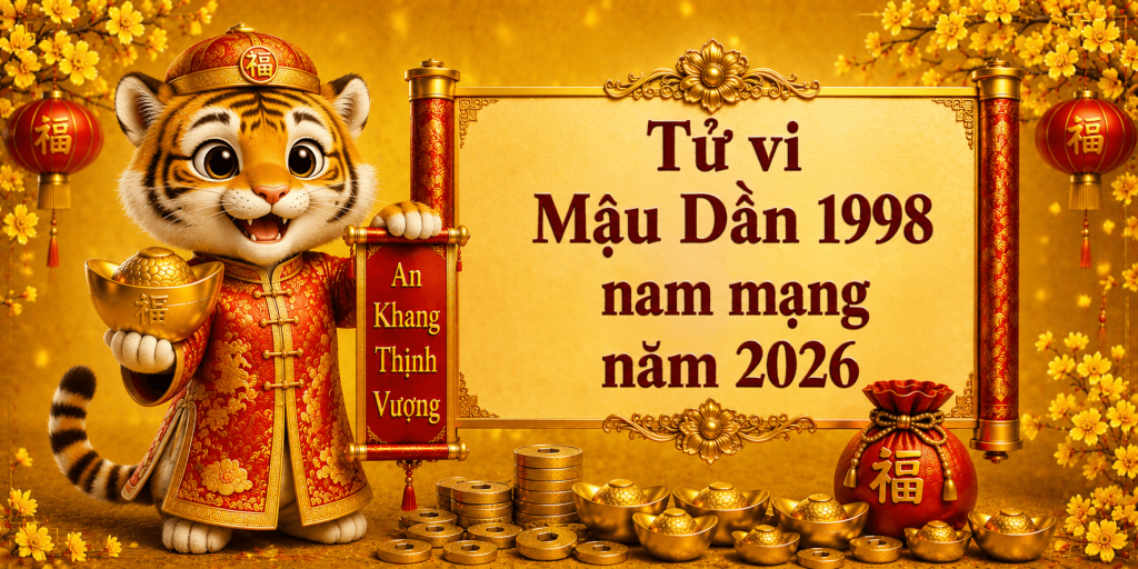 Tử vi Mậu Dần 1998 nam mạng năm 2026