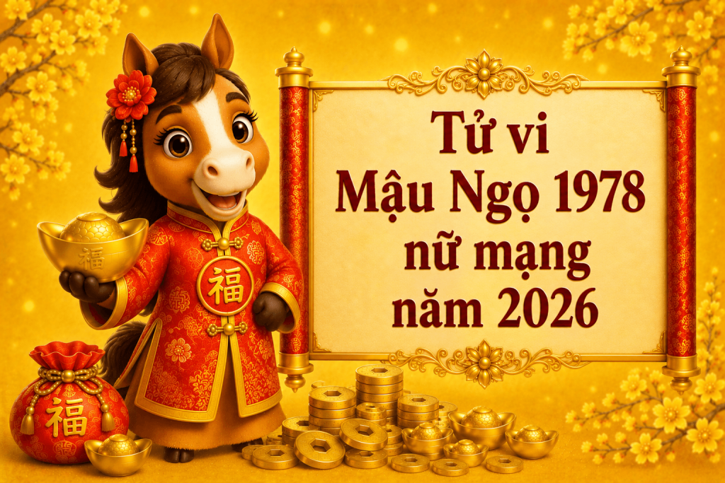 Tử vi Mậu Ngọ 1978 nữ mạng năm 2026