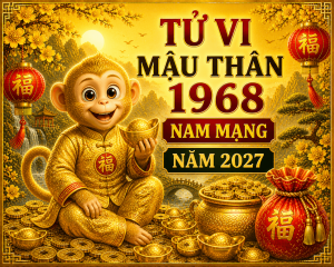 Tử vi Mậu Thân 1968 nam mạng năm 2027