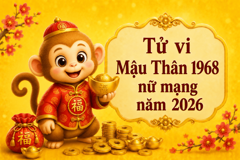 Tử vi Mậu Thân 1968 nữ mạng năm 2026 1 Tử vi Mậu Thân 1968 nữ mạng năm 2026