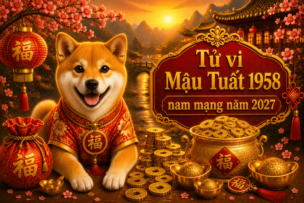 Tử vi Mậu Tuất 1958 nam mạng năm 2027