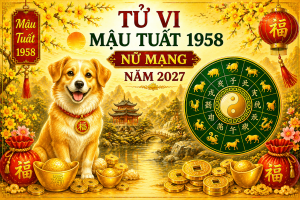 Tử vi Mậu Tuất 1958 nữ mạng năm 2027