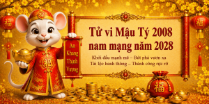 Tử vi Mậu Tý 2008 nam mạng năm 2028