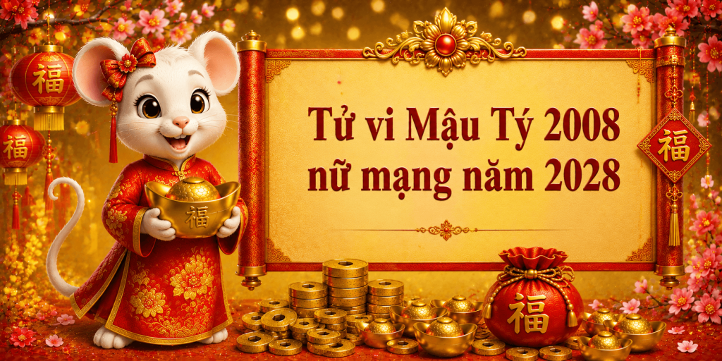 Tử vi Mậu Tý 2008 nữ mạng năm 2028 1 Tử vi Mậu Tý 2008 nữ mạng năm 2028