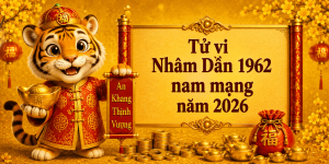 Tử vi Nhâm Dần 1962 nam mạng năm 2026