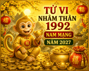 Tử vi Nhâm Thân 1992 nam mạng năm 2027