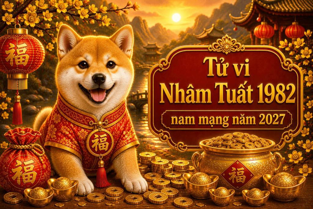Tử vi Nhâm Tuất 1982 nam mạng năm 2027