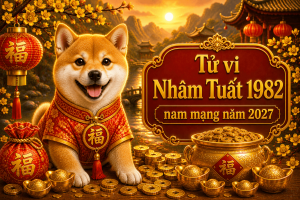 Tử vi Nhâm Tuất 1982 nam mạng năm 2027