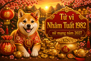 Tử vi Nhâm Tuất 1982 nữ mạng năm 2027