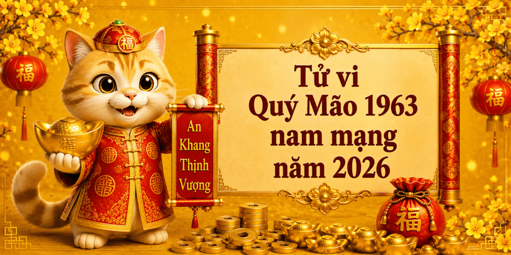 Tử vi Quý Mão 1963 nam mạng năm 2026 1 Tử vi Quý Mão 1963 nam mạng năm 2026