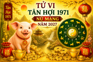 Tử vi Tân Hợi 1971 nữ mạng năm 2027