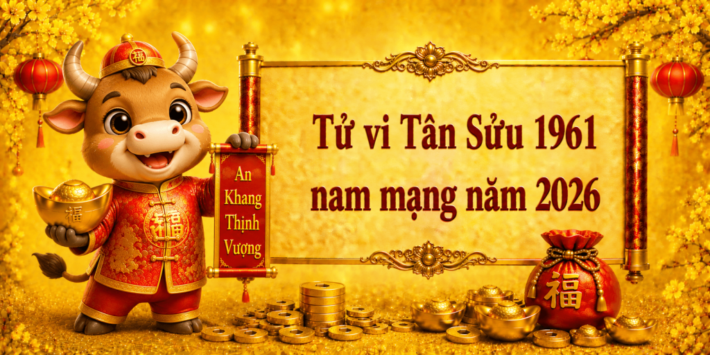 Tử vi Tân Sửu 1961 nam mạng năm 2026 1 Tử vi Tân Sửu 1961 nam mạng năm 2026