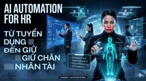 AI Automation cho HR: Từ tuyển dụng đến giữ chân nhân tài