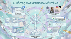 AI có thể hỗ trợ marketing đa nền tảng