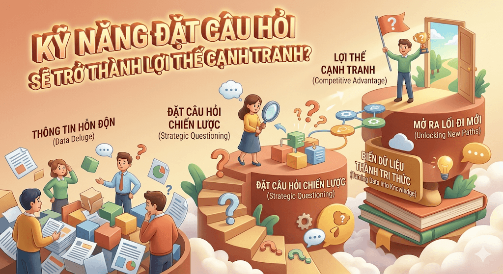 Kỹ năng đặt câu hỏi sẽ trở thành lợi thế