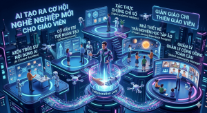 AI tạo ra cơ hội nghề nghiệp cho giáo viên