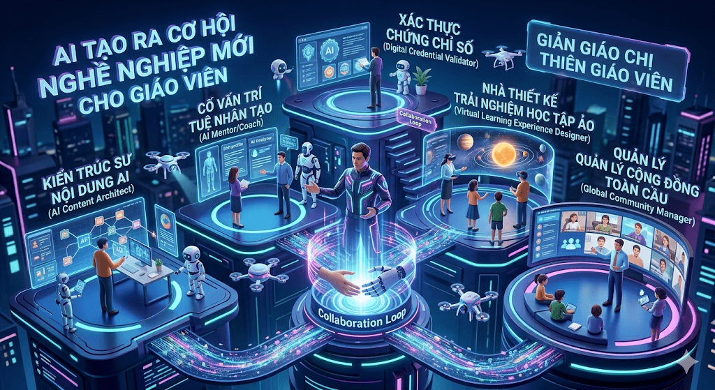 AI tạo ra cơ hội nghề nghiệp cho giáo viên ra sao? 1 AI tạo ra cơ hội nghề nghiệp cho giáo viên