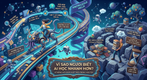 Vì sao người biết AI thường học nhanh hơn?