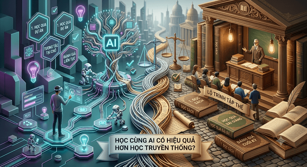 Học cùng AI có hiệu quả hơn học truyền thống? 1 Học cùng AI có hiệu quả hơn học truyền thống?