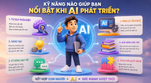 Kỹ năng nào giúp bạn nổi bật khi AI phát triển?
