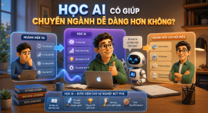 Học AI có giúp chuyển ngành dễ dàng hơn