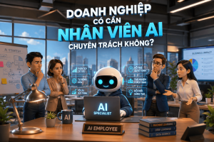 Doanh nghiệp có cần nhân viên AI chuyên trác