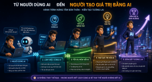Từ người dùng AI đến người tạo giá trị