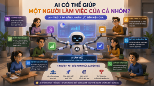 AI có thể giúp một người làm việc của cả nhóm?