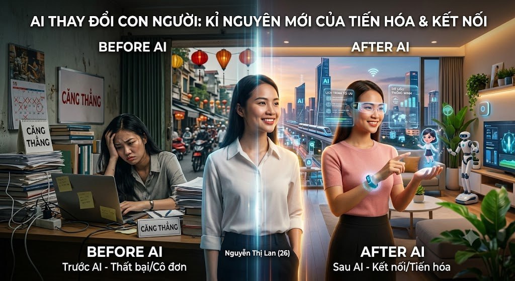 AI Thay Đổi Con Người: Cơ Hội, Thách Thức Và Tương Lai